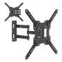 Maclean MC-759 N Fiksuotas TV/monitoriaus laikiklis prie sienos 23–65 inch ekranams, 30 kg, VESA iki 400x400, juodas
