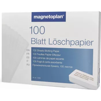MAGNETOPLAN HOLTZ trintuko popierius lentos trintukams, pilkas, 100 lapų (12296)