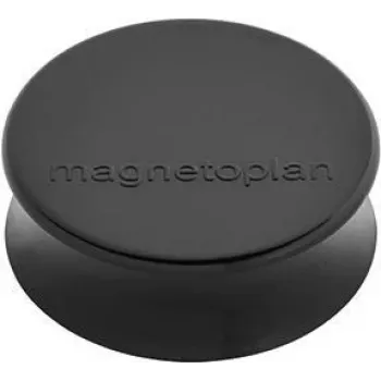 MAGNETOPLAN HOLTZ Ergo dideli magnetukai juodi 34 mm, 10 vnt. 1665012