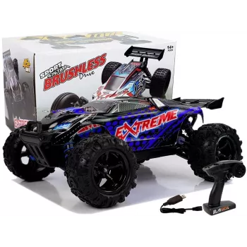 Enoze 9302E nuotoliniu būdu valdomas ralio automobilis 1:18, mėlynos spalvos