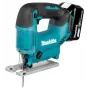 MAKITA 18V belaidis dėlionis DJV186SFJ su 2x 3.0Ah akumuliatoriais, įkrovikliu ir Makpac dėklu