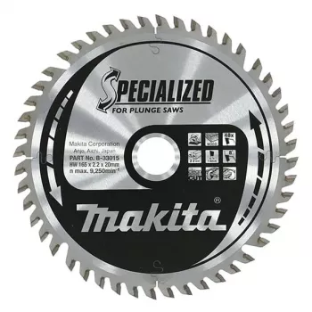 Makita B-33015 Cirkulinis pjūklo diskas 165mm 24T TCT medžiui