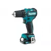 Makita DF332DSAE 12V Max CXT šepečiu varomas gręžtuvas-suktuvas (2x2.0 Ah)