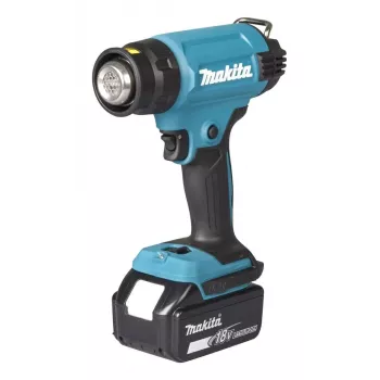 Makita DHG181RT 18V belaidis šilumos pistoletas su 5.0Ah akumuliatoriumi