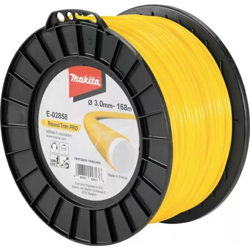 Makita E-02858 2,4 mm x 15 m kvadratinė nailoninė žoliapjovės linija