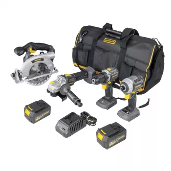 Makita NEW 4 TOOL KIT 18V LXT Brushless Combo Kit (2x4.0Ah)