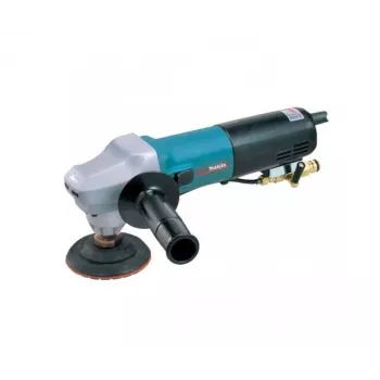 Makita PW5000C 125mm (5 coliai) 110V Šlapi kampinis poliruoklis su kintamu greičiu ir vandens padavimu