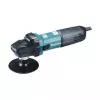 Makita SA5040C 750W 125 mm kampinis šlifuoklis / poliruoklis 7800 RPM su švelniu paleidimu, pastoviu greičiu, apsauga nuo savaiminio įsijungimo, labirinto dulkių apsauga, 2,5 m kabeliu