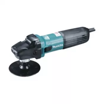 Makita SA5040C 750W 125 mm kampinis šlifuoklis / poliruoklis 7800 RPM su švelniu paleidimu, pastoviu greičiu, apsauga nuo savaiminio įsijungimo, labirinto dulkių apsauga, 2,5 m kabeliu