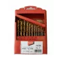 MAKITA Titanium Drill Bit Set HSS-G TiN 19vnt 1-10mm