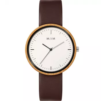 MAM MAM650 Unisex Laikrodis 39mm Ebenmedis ir Nerūdijantis Plienas