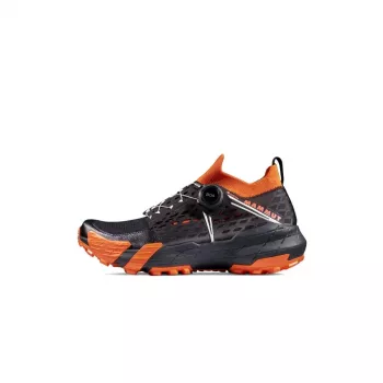 Mammut Aenergy TR BOA® Mid GTX Women's Hiking Shoes Black-Dark Tangerine