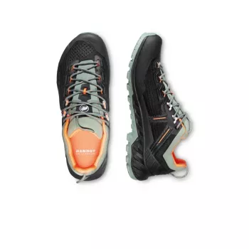 Mammut Alnasca Knit III Low Women's Hiking Shoes Black-Jade