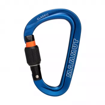 Mammut Classic HMS Screwgate Carabiner Blue