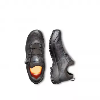 Mammut Ducan Boa Low Goretex Women's Hiking Shoes 38 2/3 Black-Dark Titanium