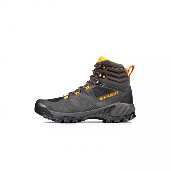 Mammut Sapuen High Goretex Vyriški Žygiavimo Batai Juoda-Tamsiai Spinduliuojanti