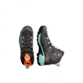 Mammut Sapuen High GTX Women's Trekking Shoes - Black/Dark Frosty, Size 38