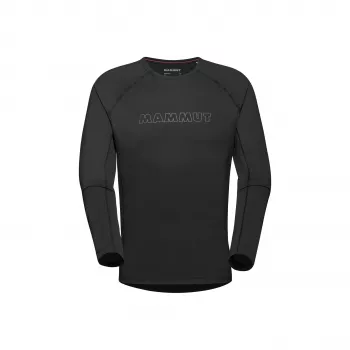 Mammut Selun FL LS Logo Hoodie - Juoda
