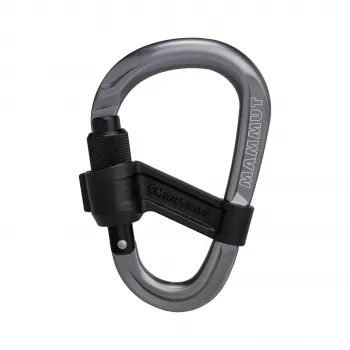 Mammut Smart HMS 2.0 Screwgate Carabiner Grey