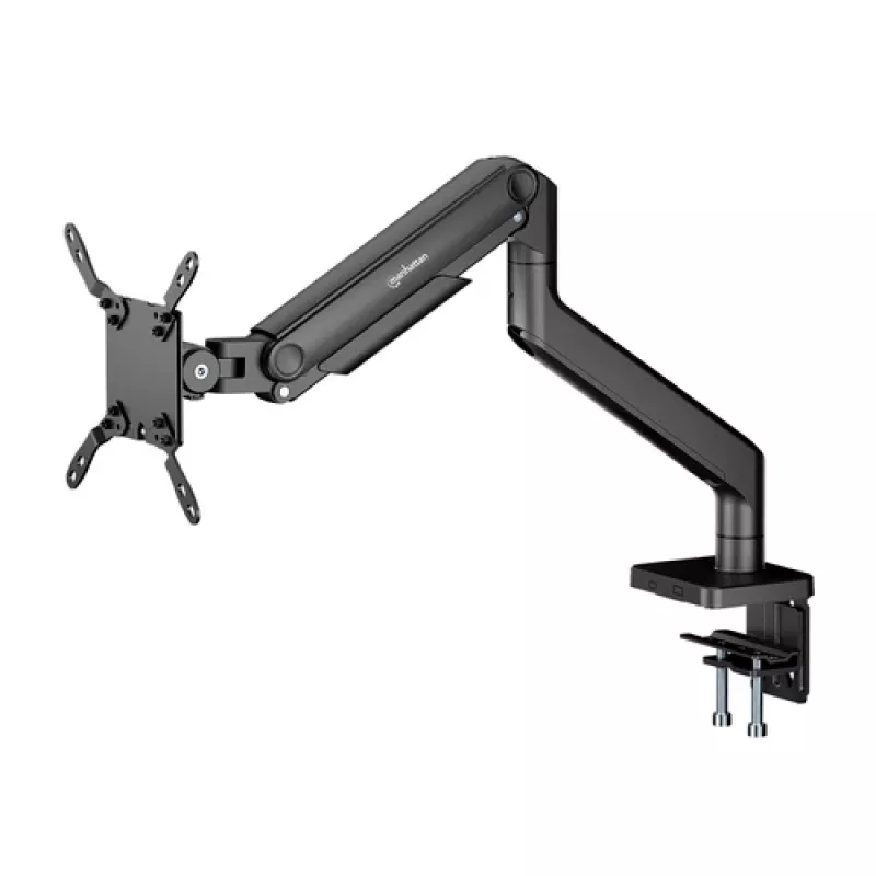 Manhattan 462570 Vieno Monitoriaus Laikiklis Ant Stalo Juodas 17-49 colių 8 kg VESA 75x100