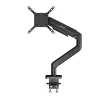 Manhattan 462570 Vieno Monitoriaus Laikiklis Ant Stalo Juodas 17-49 colių 8 kg VESA 75x100