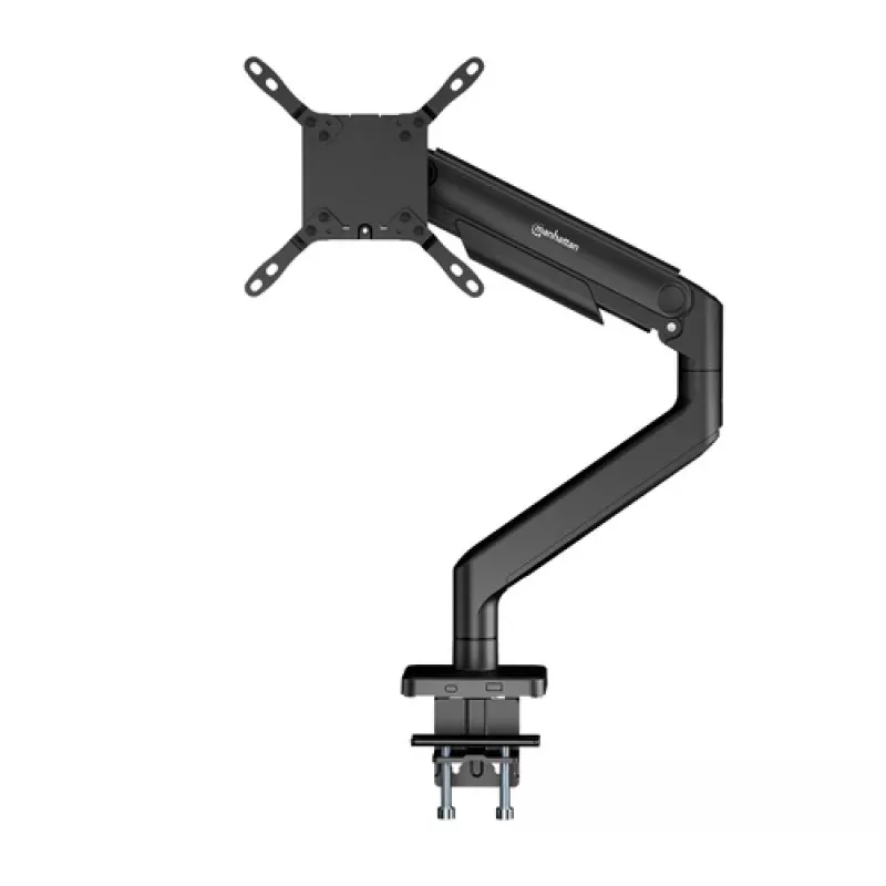 Manhattan 462570 Vieno Monitoriaus Laikiklis Ant Stalo Juodas 17-49 colių 8 kg VESA 75x100
