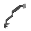 Manhattan 462570 Vieno Monitoriaus Laikiklis Ant Stalo Juodas 17-49 colių 8 kg VESA 75x100