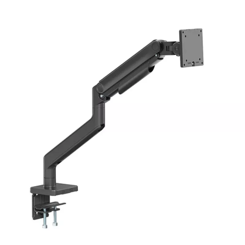 Manhattan 462570 Vieno Monitoriaus Laikiklis Ant Stalo Juodas 17-49 colių 8 kg VESA 75x100