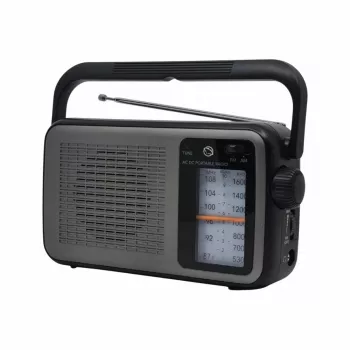 Manta MARDI919BK San Remo Black nešiojamas radijas su Bluetooth, FM/AM, USB, SD kortele, AUX