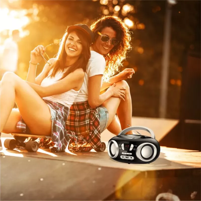 Manta MM9310BT CHILLI belaidis Bluetooth garsiakalbis, juodas