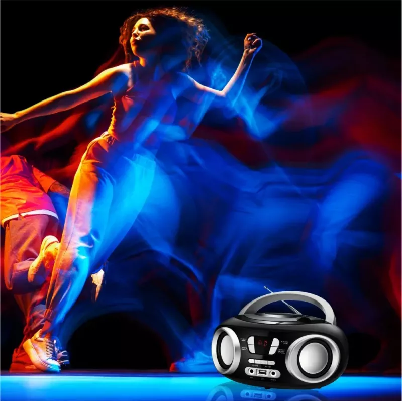 Manta MM9310BT CHILLI belaidis Bluetooth garsiakalbis, juodas