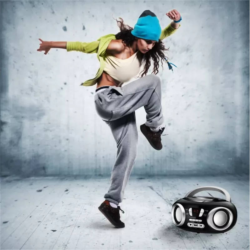 Manta MM9310BT CHILLI belaidis Bluetooth garsiakalbis, juodas