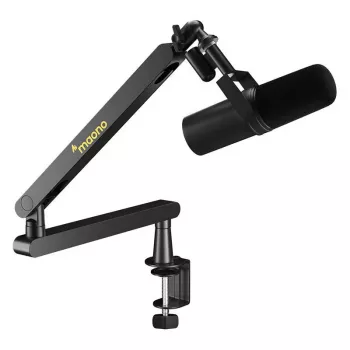 Maono BA92 Boom Arm (Juodas) - Reguliuojamas mikrofoninis pantografas su stalo spaustuku ir pravedimo montavimu