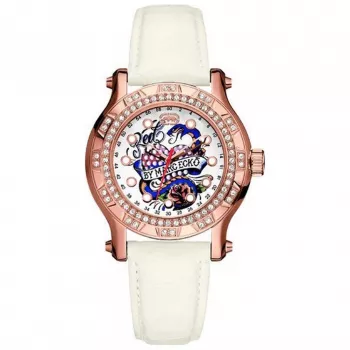 Marc Ecko moteriškas laikrodis E13599M1 nerūdijančio plieno kvarcinis 39mm