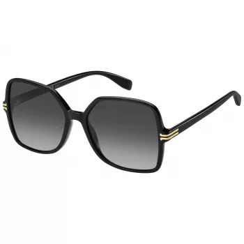 Marc Jacobs moteriški akiniai nuo saulės MJ-1105-S-807 juodi pilkai gradientiniai 57mm