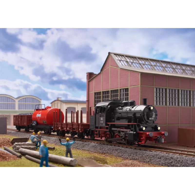 Märklin 29890 skaitmeninis startinis rinkinys su BR 89.0 garvežiu, C-Track bėgiais, Mobile Station, H0 masteliu (1:87), Era III