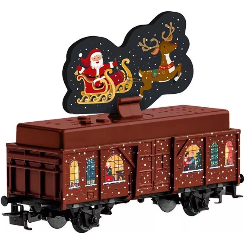 Märklin 44224 H0 Rlmms 56 krovininis vagonas su kroviniu, IV era