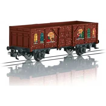 Märklin 44224 H0 Rlmms 56 krovininis vagonas su kroviniu, IV era