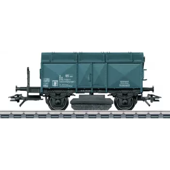 Märklin 46049 HO G 10 dengtas prekinis vagonas Deutsche Bundesbahn Era III rudas