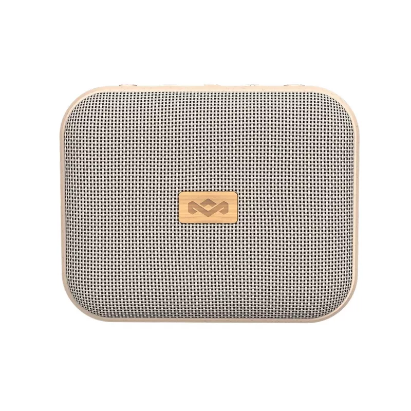 Marley Jammin nešiojamas Bluetooth garsiakalbis (Cream) – IP67 atsparus vandeniui, 12 val. baterija, belaidis stereo poravimas