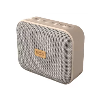 Marley Jammin nešiojamas Bluetooth garsiakalbis (Cream) – IP67 atsparus vandeniui, 12 val. baterija, belaidis stereo poravimas