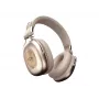 Marley Positive Vibration Rebel belaidės ausinės su aktyviu triukšmo slopinimu, Bluetooth 5.0 – kreminės spalvos