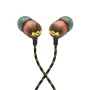 Marley Smile Jamaica laidinės ausinės su mikrofonu ir USB-C, 9 mm tvarkyklės – Rasta (EM-JE042-RA)