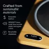 Marley Stir It Up Wireless 2 Bluetooth Belt Drive Turntable su bambukiniu pagrindu
