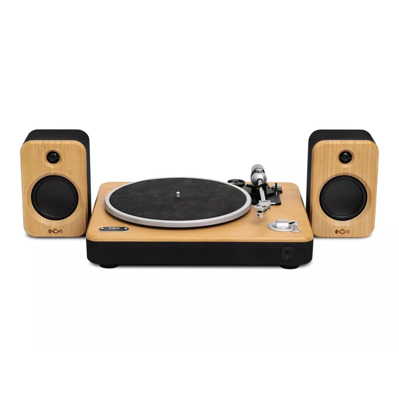 Marley Stir It Up Wireless 2+ Bluetooth patefonas su garsiakalbiais
