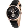 Maserati vyrų laikrodis Potenza Automatic R8821124001 42mm mėlynas ciferblatas odinis dirželis