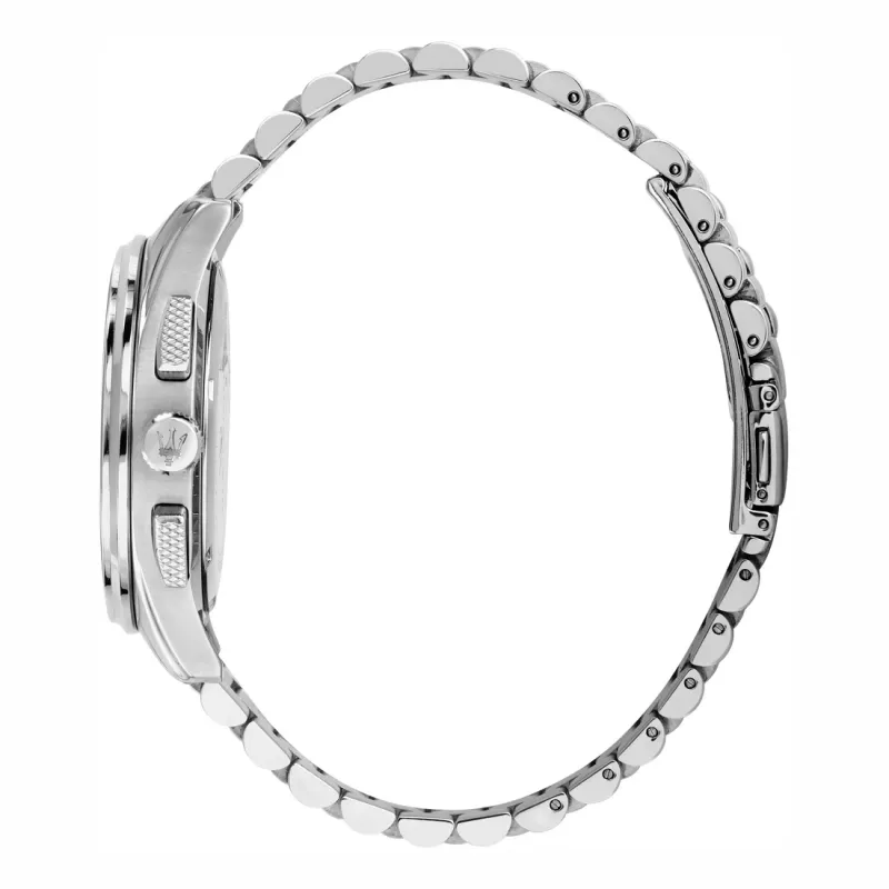 Maserati Vyriškas Kvarcinis Chronografinis Laikrodis R8873624003 44mm Nerūdijantis Plienas Mėlynas Ciferblatas