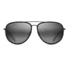 MAUI JIM Vyriški Akiniai nuo Saulės 554-02 – Matinis Vėžlio Kiauto Rėmelis, HCL® Bronziniai Lęšiai, PolarizedPlus2®