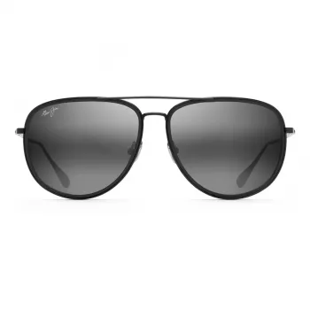 MAUI JIM Vyriški Akiniai nuo Saulės 554-02 – Matinis Vėžlio Kiauto Rėmelis, HCL® Bronziniai Lęšiai, PolarizedPlus2®
