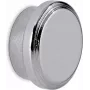 MAUL apvalus neodimio magnetas su nerūdijančio plieno korpusu, 30 mm skersmuo, 9 mm storis, sidabrinis, 1 vnt. 6171096
